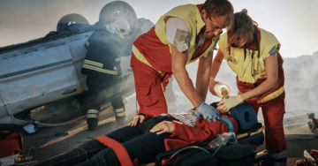 A man needs a Salem personal injury lawyer after being hurt in a crash.