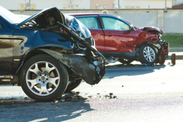 A car accident in Radford, Virginia.